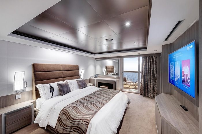 Accommodation on MSC Seaview